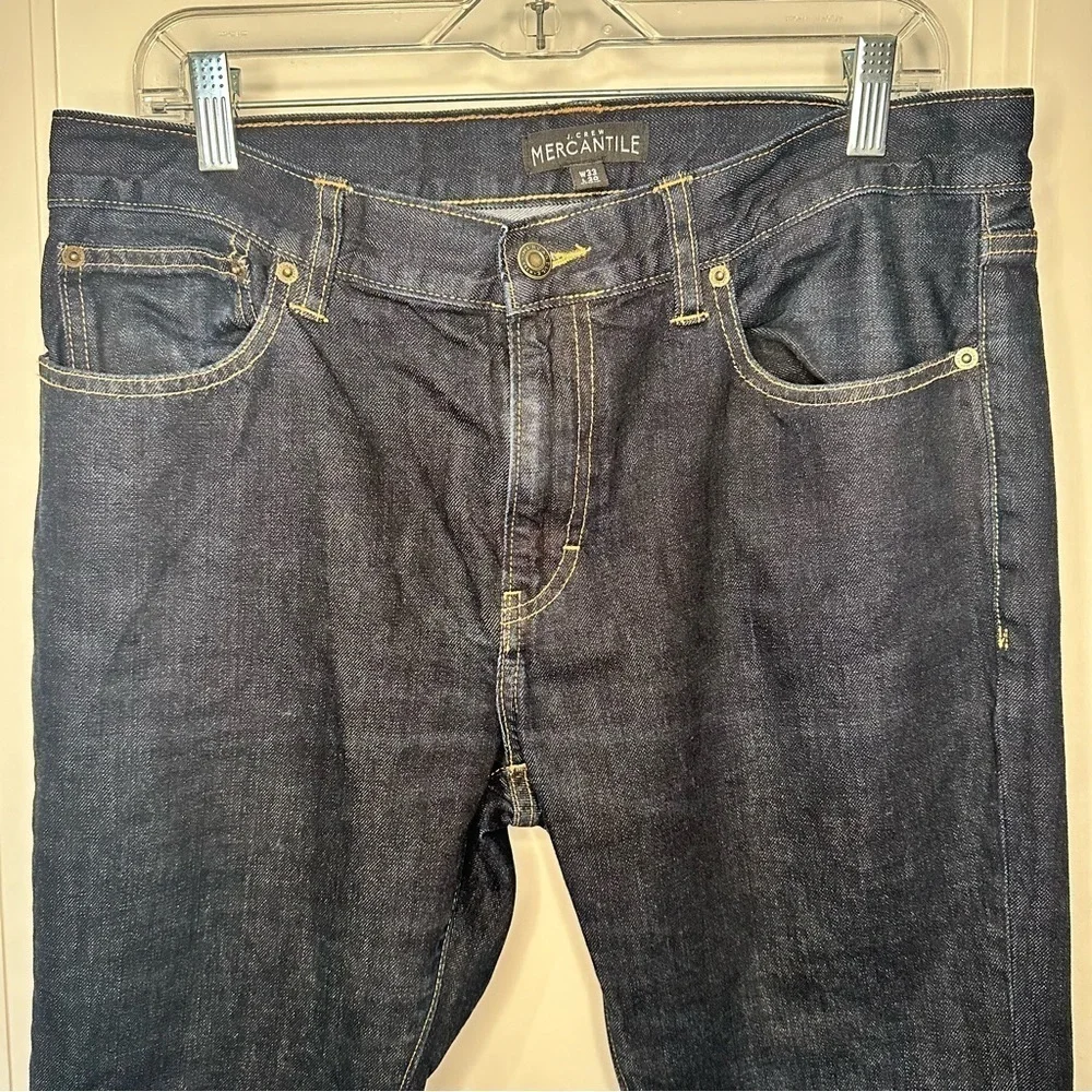 J.Crew Mercantile Men’s Straight Jeans - Blue - 33x30
